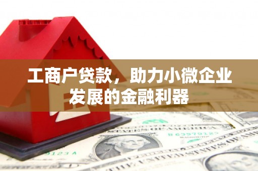 昂昂溪工商户贷款，助力小微企业发展的金融利器