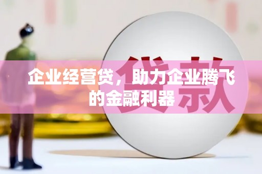 昂昂溪企业经营贷，助力企业腾飞的金融利器