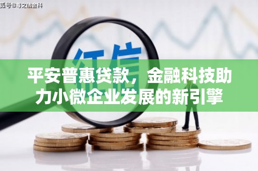 昂昂溪平安普惠贷款，金融科技助力小微企业发展的新引擎