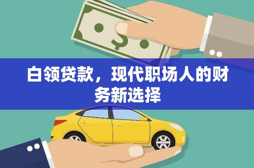 昂昂溪白领贷款，现代职场人的财务新选择