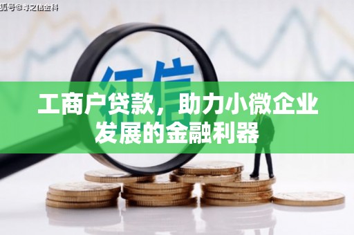 昂昂溪工商户贷款，助力小微企业发展的金融利器