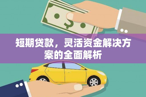 昂昂溪短期贷款，灵活资金解决方案的全面解析
