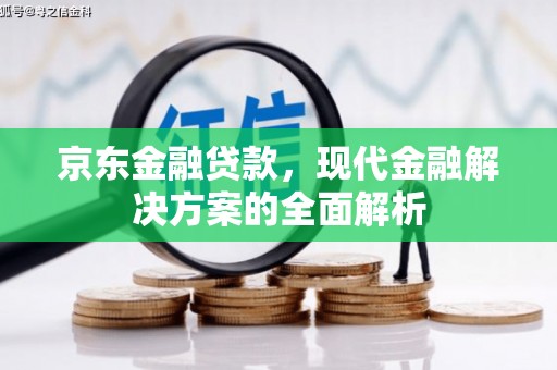 昂昂溪京东金融贷款，现代金融解决方案的全面解析