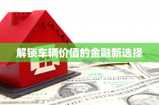 昂昂溪解锁车辆价值的金融新选择