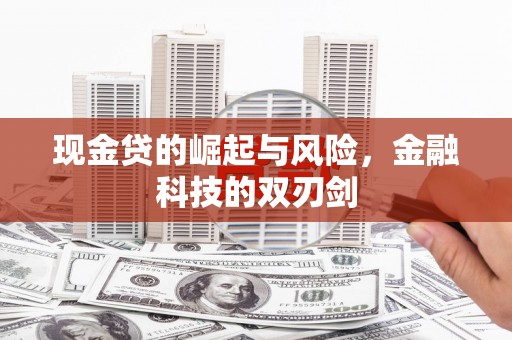 昂昂溪现金贷的崛起与风险，金融科技的双刃剑
