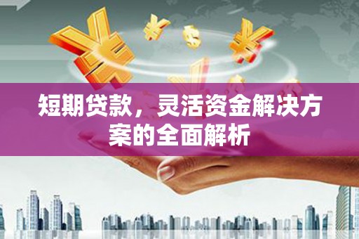 昂昂溪短期贷款，灵活资金解决方案的全面解析