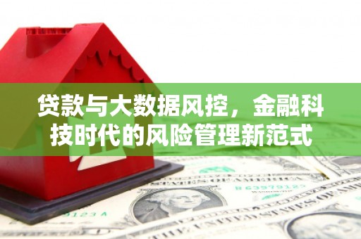 昂昂溪贷款与大数据风控，金融科技时代的风险管理新范式
