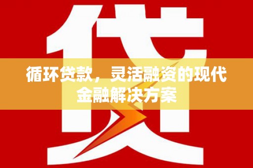 昂昂溪循环贷款，灵活融资的现代金融解决方案