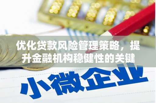 昂昂溪优化贷款风险管理策略，提升金融机构稳健性的关键