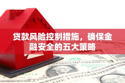 昂昂溪贷款风险控制措施，确保金融安全的五大策略