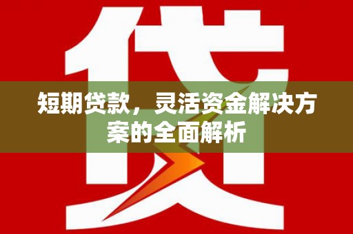昂昂溪短期贷款，灵活资金解决方案的全面解析