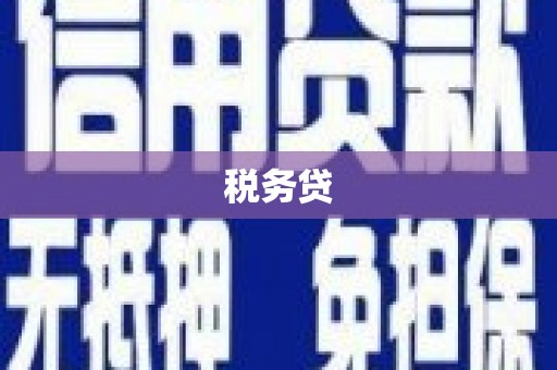 昂昂溪税务贷