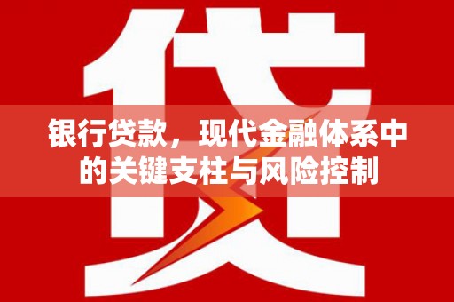 昂昂溪银行贷款，现代金融体系中的关键支柱与风险控制