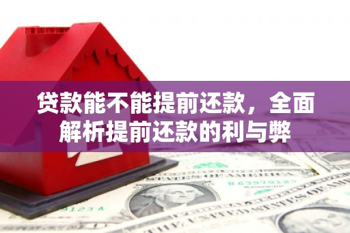 昂昂溪贷款能不能提前还款，全面解析提前还款的利与弊