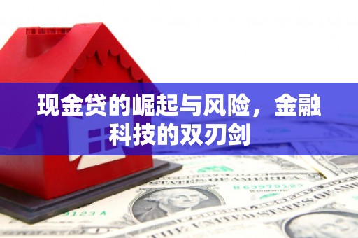 昂昂溪现金贷的崛起与风险，金融科技的双刃剑