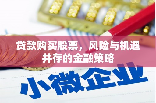 昂昂溪贷款购买股票，风险与机遇并存的金融策略