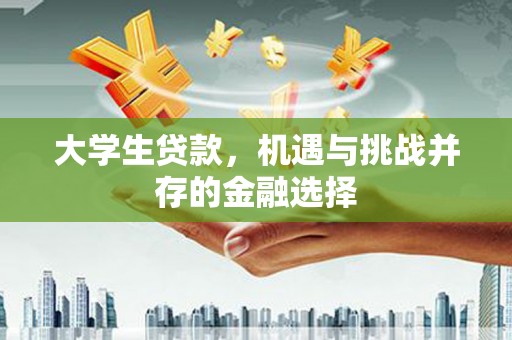 昂昂溪大学生贷款，机遇与挑战并存的金融选择