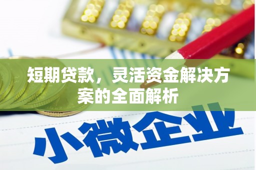 昂昂溪短期贷款，灵活资金解决方案的全面解析