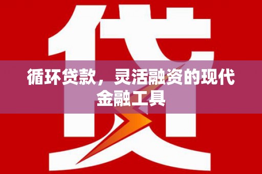 昂昂溪循环贷款，灵活融资的现代金融工具