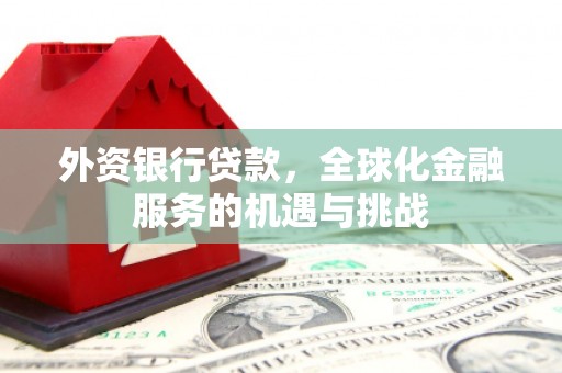 昂昂溪外资银行贷款，全球化金融服务的机遇与挑战