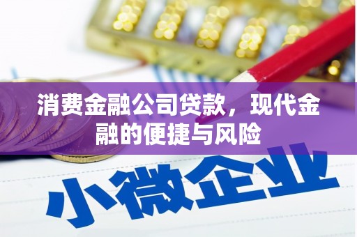 昂昂溪消费金融公司贷款，现代金融的便捷与风险