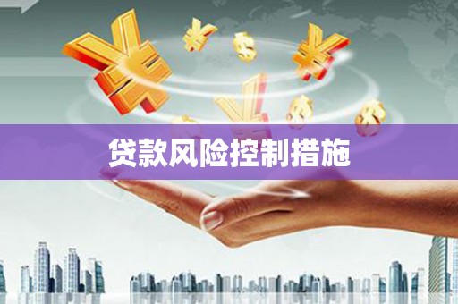 昂昂溪贷款风险控制措施